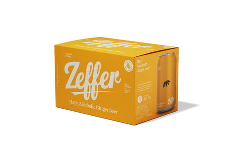 Zeffer Alcoholic Ginger Beer 330mL 6 Pack