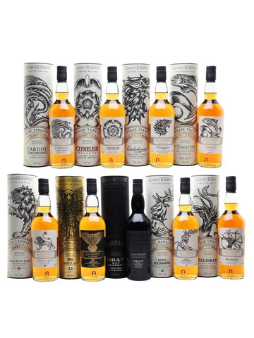 Game of Thrones Full 9 Bottle Collection Set