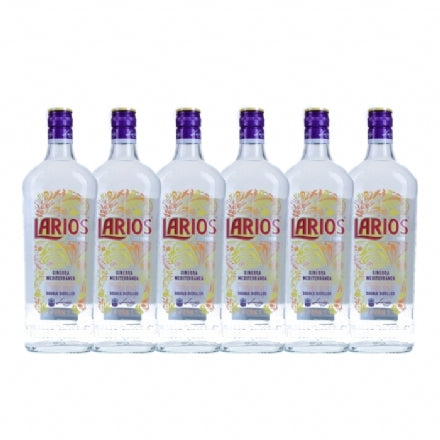 Larios Gin 1L6pk Bottles Case Deal