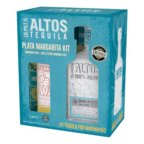 Altos Plata Gift Pack with Margarita Kit