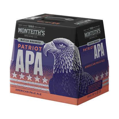 Monteiths Patriot APA 12pk Btls