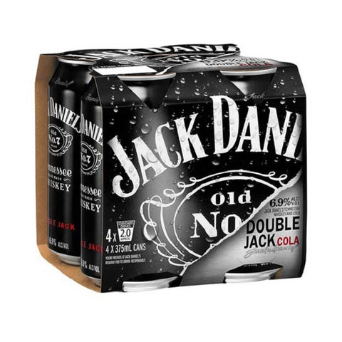 Jack Daniels Double Jack 6.90% 4Pk Cans
