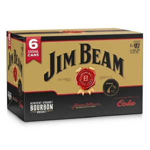 Jim Beam Gold 6pk 330ml cans