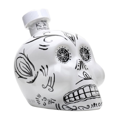 KAH Blanco Tequila White Skull 700ml