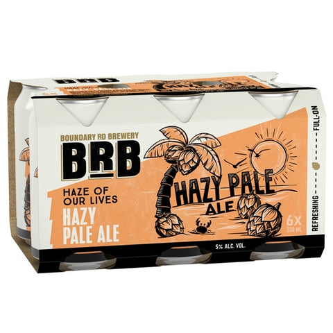 BRB Hazy Pale Ale 6 Pack Cans