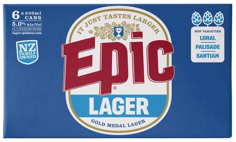 Epic Lager 6Pk Cans