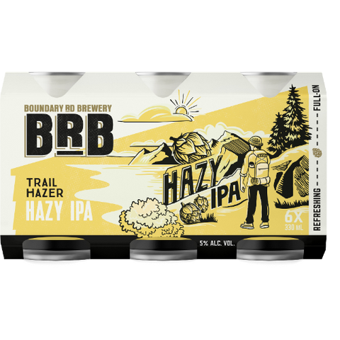 BRB Trail Hazer Hazy IPA 6 Pack Cans