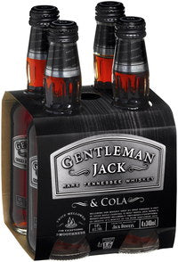Jack Daniels Gentleman Jack 4pk 330ml btls