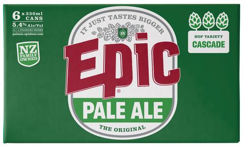 Epic Pale Ale 6Pk Cans