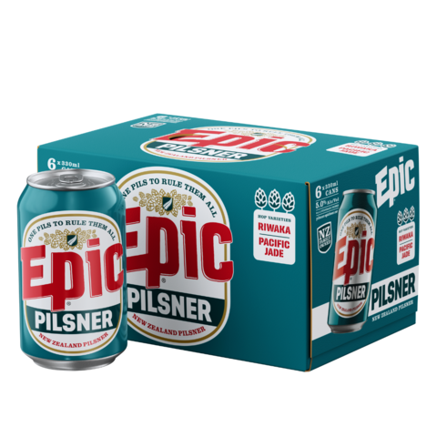 Epic Pilsner 6Pk Cans
