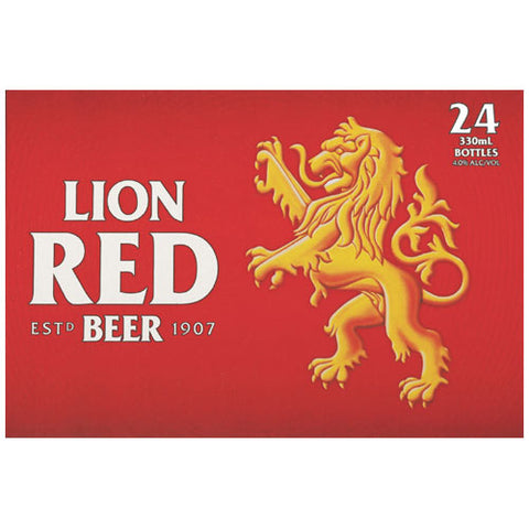 Lion Red 24pk 330ml Bt