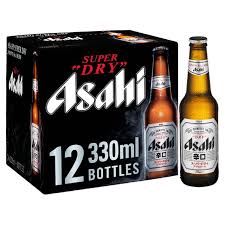 Asahi Beer 12 Pack Bottles