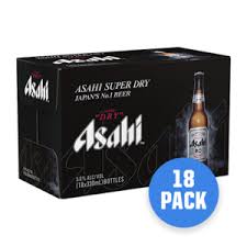 Asahi 18 Pack Bottles