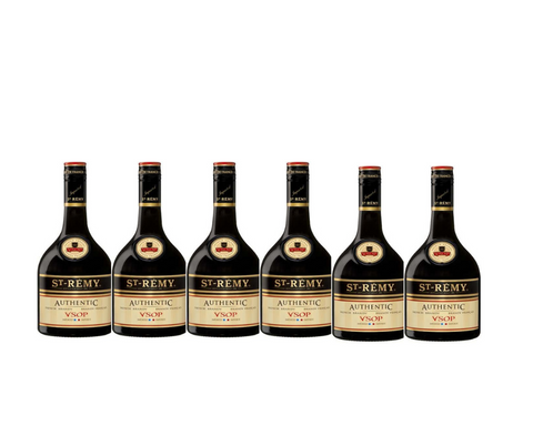 St Remy VSOP Brandy 1L 6pk Case Deal