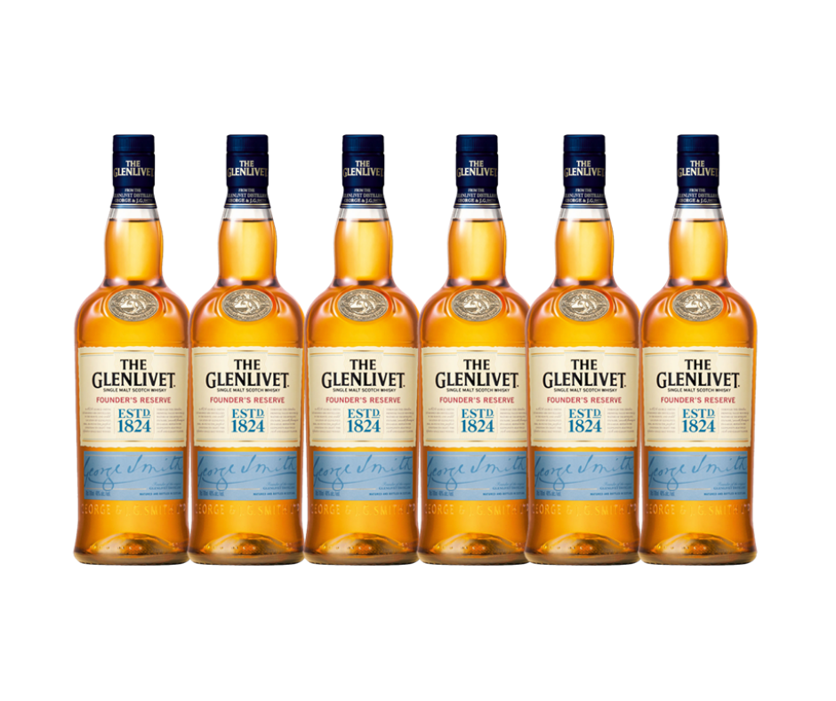 THE GLENLIVET FOUNDERS RESERVE 6本セット Buy Glenlivet Founders Reserve Auld Fashioned Gift Set with