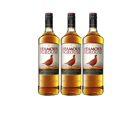 Famous Grouse Whisky 1L X 3 Bottles