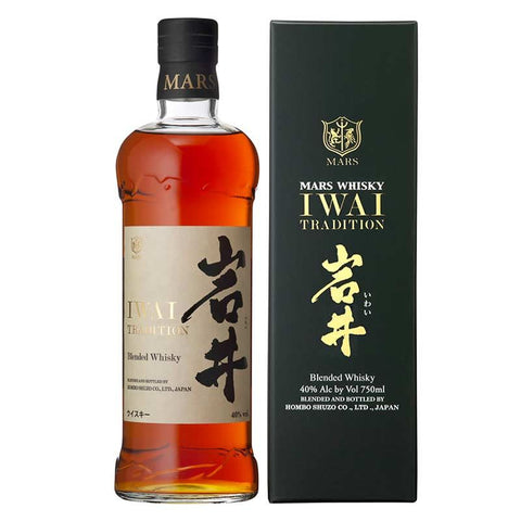 Mars IWAI Tradition Japanese Blended whisky 750ml
