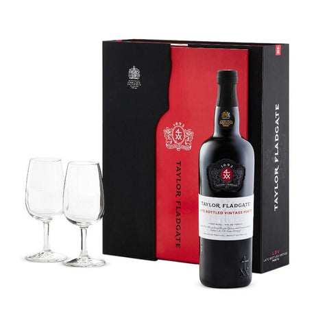 Taylors LBV 2014 with 2 glasses 750ml