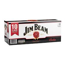 Jim Beam and Cola 10pk cans