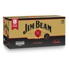 Jim Beam 7% (8Pk 330ml C)