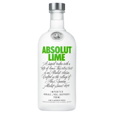 Absolute Lime Vodka 700ml