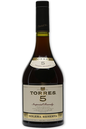 Torres 5 Solera Reserve brandy 700ml