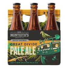 Monteiths Great Divide Pale ale 6pk Btls