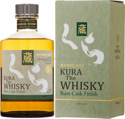 Kura Rum Cask Japanese Blended Whisky 700ml