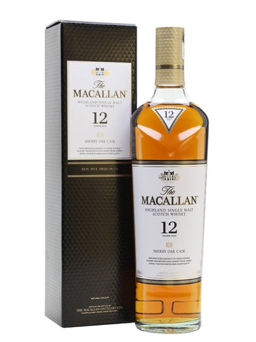 Macallan 12yo Sherry Cask Single Malt Whisky 700ml