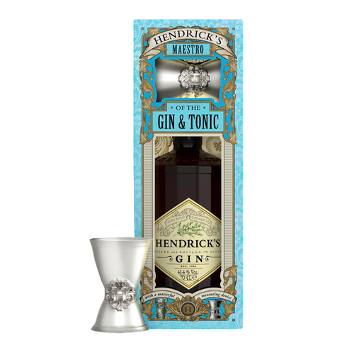 Hendricks Gin 40% with Jigger Gift Pack 700ml