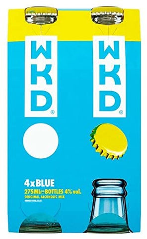 WKD Blue Rtd 4Pk Bottles