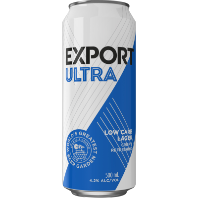 Export Ultra Low Carb Lager 500ml