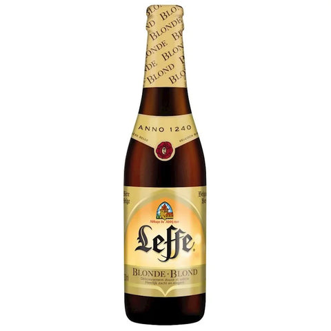 Leffe Blonde 4 Pack Bottles 330ml