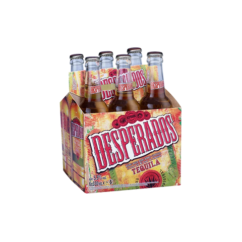 Desperados Tequila Beer 6 Pack Bottles 330ml