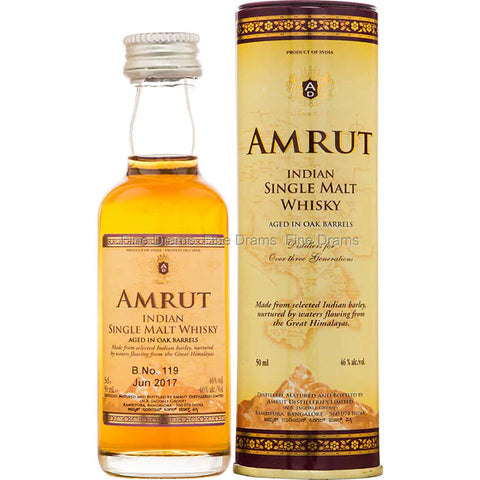 Amrut Indian Single Malt 50ml Mini