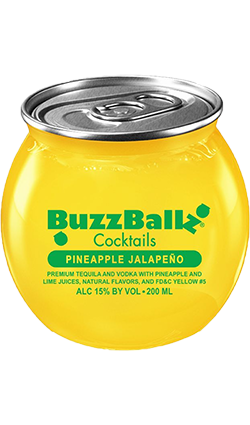 BuzzBallz Pineapple Jalepeno 200ml