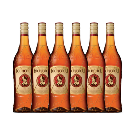 Richelieu Brandy 750ml 6Pk Case Deal