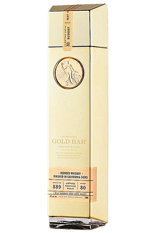 Gold Bar Whiskey 80 Proof California Cask 750ml