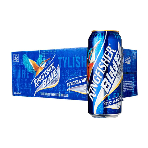 Kingfisher Blue 8% 500ml x 24Pk