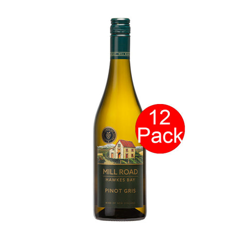 Mill Road Hawkes Bay Pinot Gris 12 Pack Case Deal 750ml