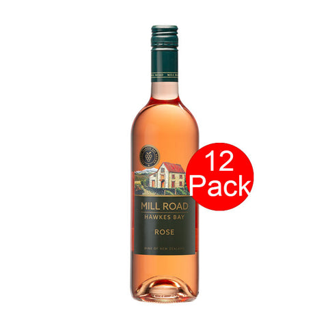 Mill Road Hawkes Bay Rose 12 Pack Case Deal 750ml