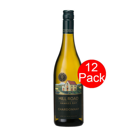 Mill Road Hawkes Bay Chardonnay 12 Pack Case Deal 750ml