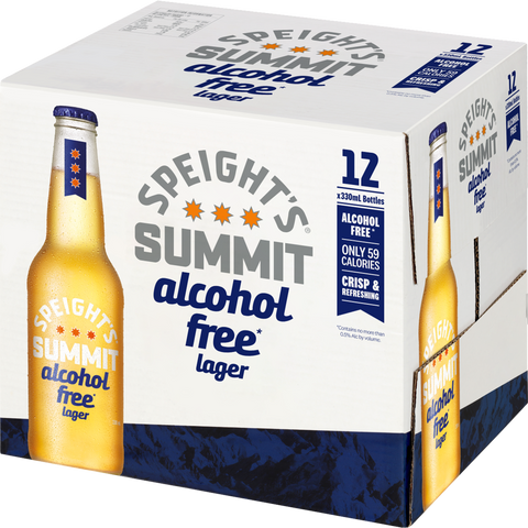 Speights Summit Alcohol Free 12 Pack Bottles 330ml