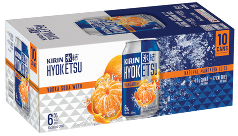 Kirin Hyoketsu Mandarin 330mL 10Pk cans