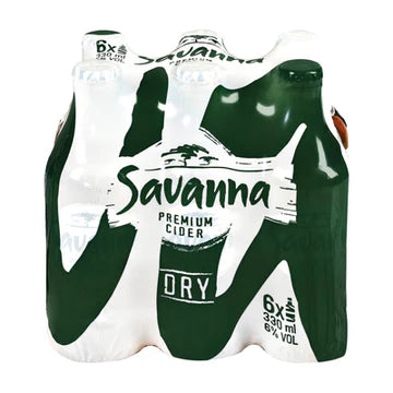 Savanna Dry Cider 6Pk Bottles