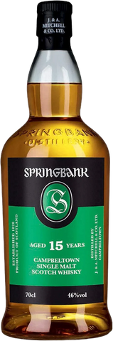 Springbank 15 Year Old Single Malt Whisky 700ml