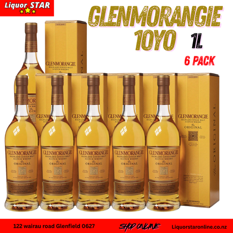 Glenmorangie 10 Year Old Single Malt Whisky 1L