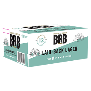 BRB Laid Back Lager 12 Pack Cans 330ml