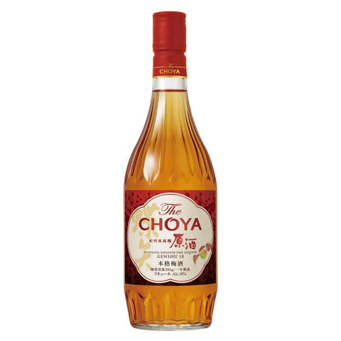 Choya Genshu 18% Ume Liqueur 720ml