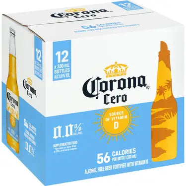 Corona Cero 0.0% 12 Pack Bottles 330ml